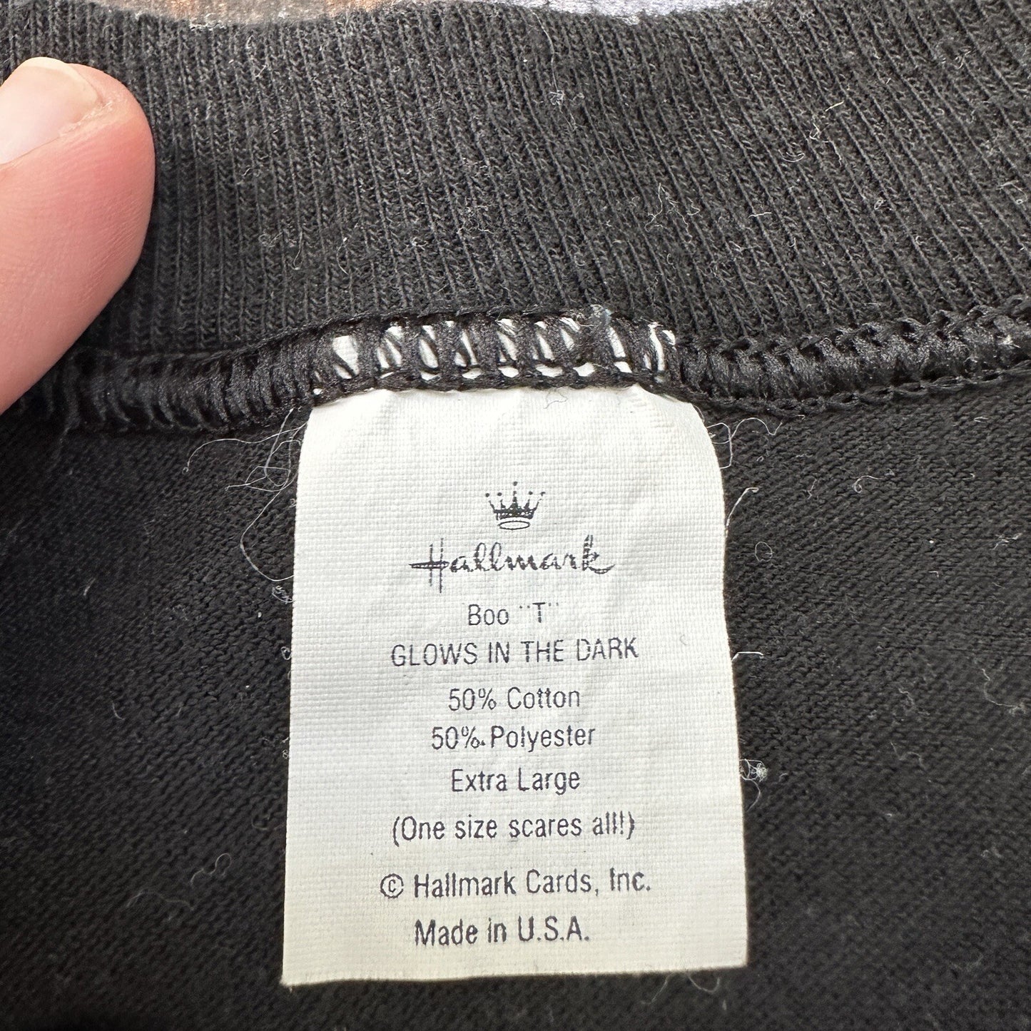 VTG 90s Hallmark Skeleton Bones Leslie Arwin T Shirt Made In USA XL Rare Travis