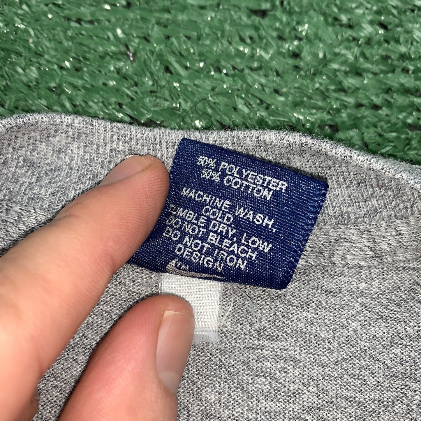 HIKE NIKE 80s Vintage T Shirt OG Rare Grail Geisha Rap Japan Gray Long Sleeve