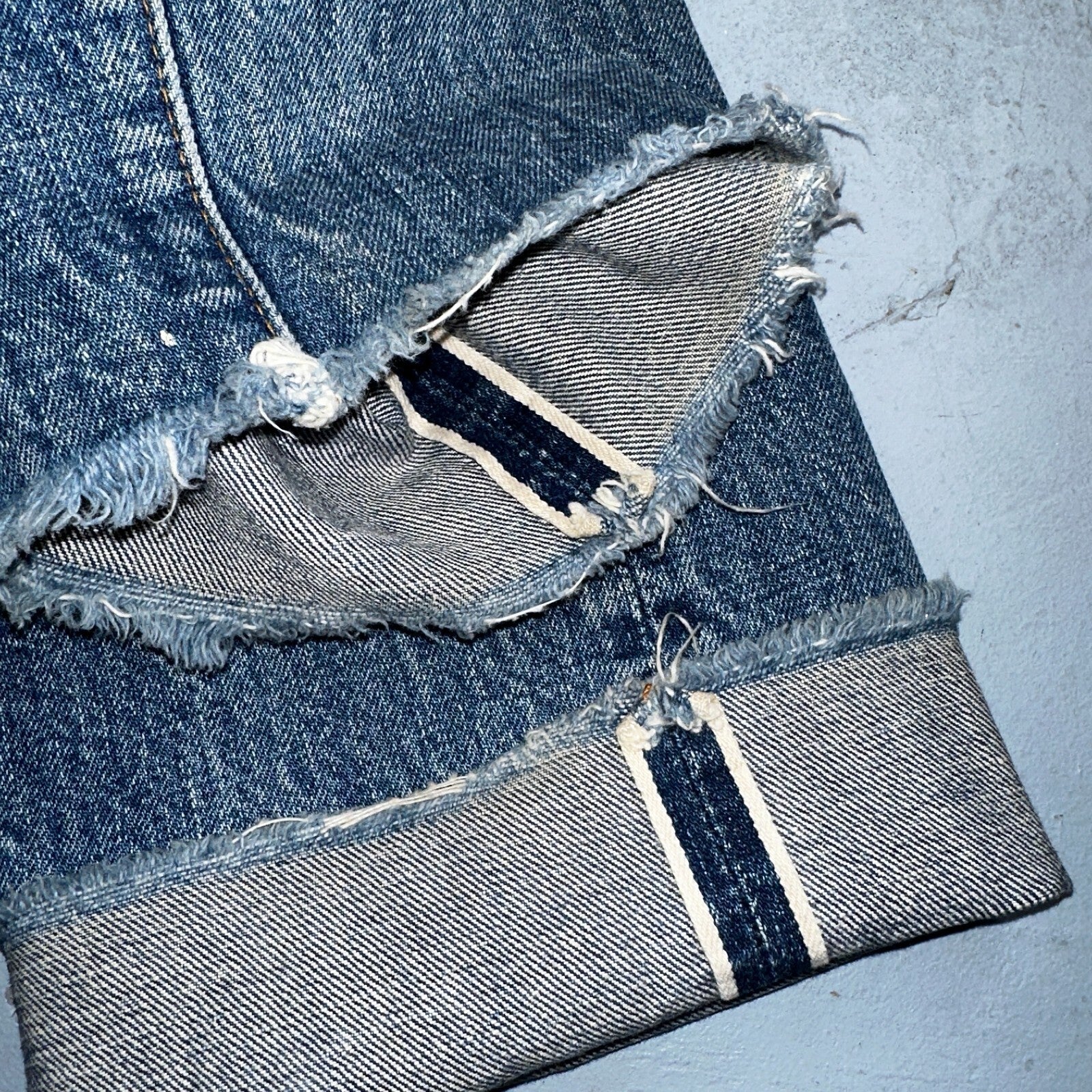 Levis 501 Big E Vintage 60s Redline Selvedge USA XX 1960s Jeans Act 24x27