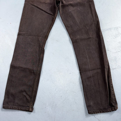 Levis 501 Vintage Y2K 90s XX Straight Leg Jeans Gray Light Wash 28x30 Act 27x28