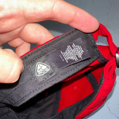 Nike ACG RARE Hat Cap Vintage 90's Red One-Size Adjustable Strap Embroidered