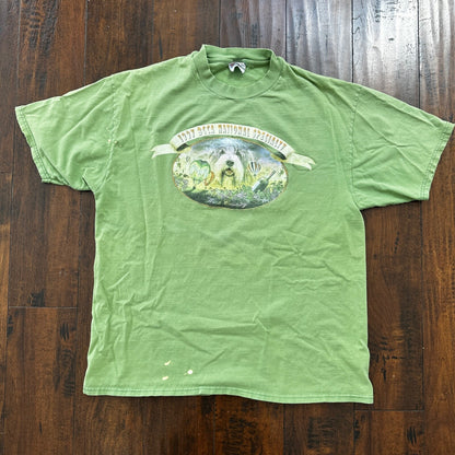 Dogs Love Green Vintage T Shirt Wine Country Oregon Animals Love Cute Hanes 90s