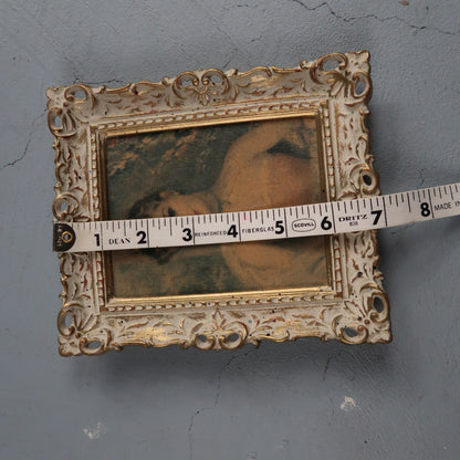 Vintage Garden Party Parisian Lady Print by Cydney Grossman 1950's Art Cute