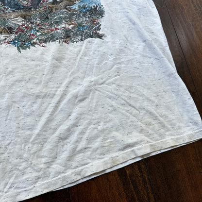 Oneita Blackbears VTG T Shirt 90s Bears Jackson Hole Wyoming Forest Hunting XL