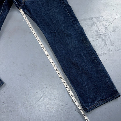 Levis 501 Vintage Y2K 90s XX Straight Leg Jeans Blue Med Wash 34x31 Act 32x27