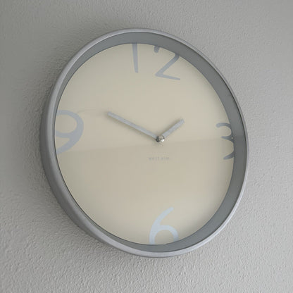 West Elm Modern 12 Inch Wall Clock Display Hotel Office Minimalist MCM Vtg DWR