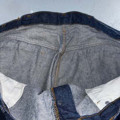 Levis 501 Vintage 80s USA XX Straight Leg Jeans Blue Dark Wash 46x30 Act 40x27