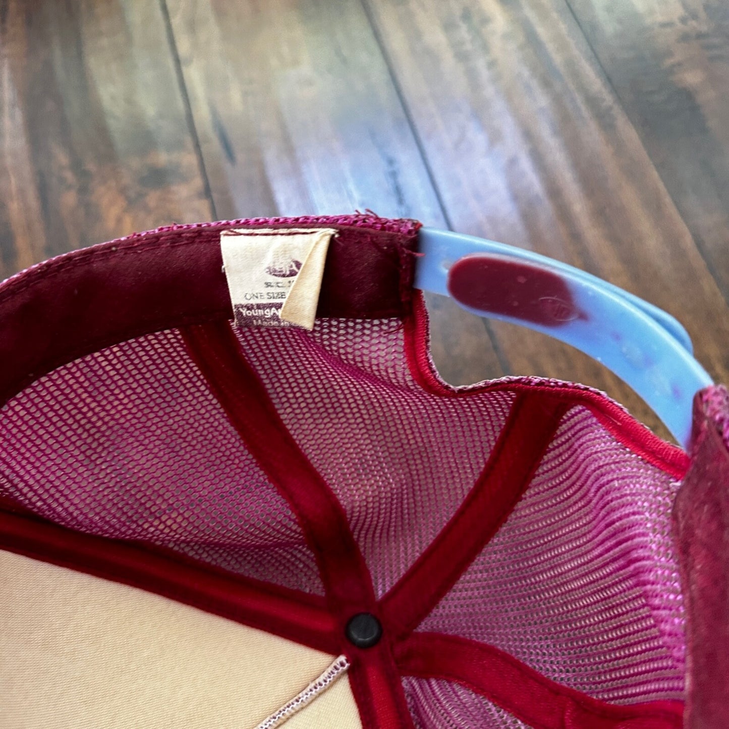 Fishing Funny Can't Live Without Humor Vintage Hat Cap Snapback 80s Hunting Men