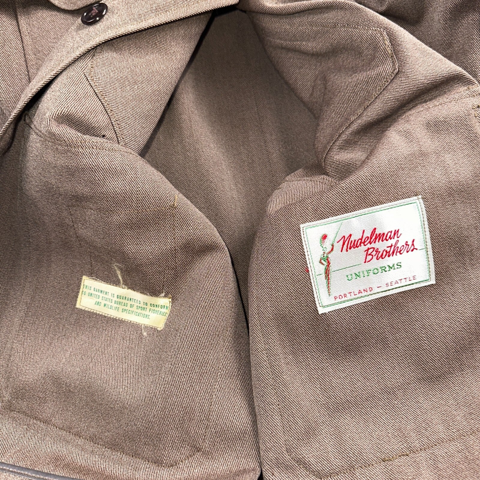 1960s Nudelman Bros Forest Mackinaw Jacket Pants Filson Rockabilly 60s 50s Union