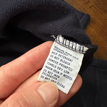 Polo Ralph Lauren Pullover Men’s XL Navy Big Pony Ski Patch Quarter Zip VTG