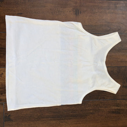 Nike 80s Olympic Vintage T Shirt Tee 1984 Blue Tag Rainbow Korea BOYS M Tank