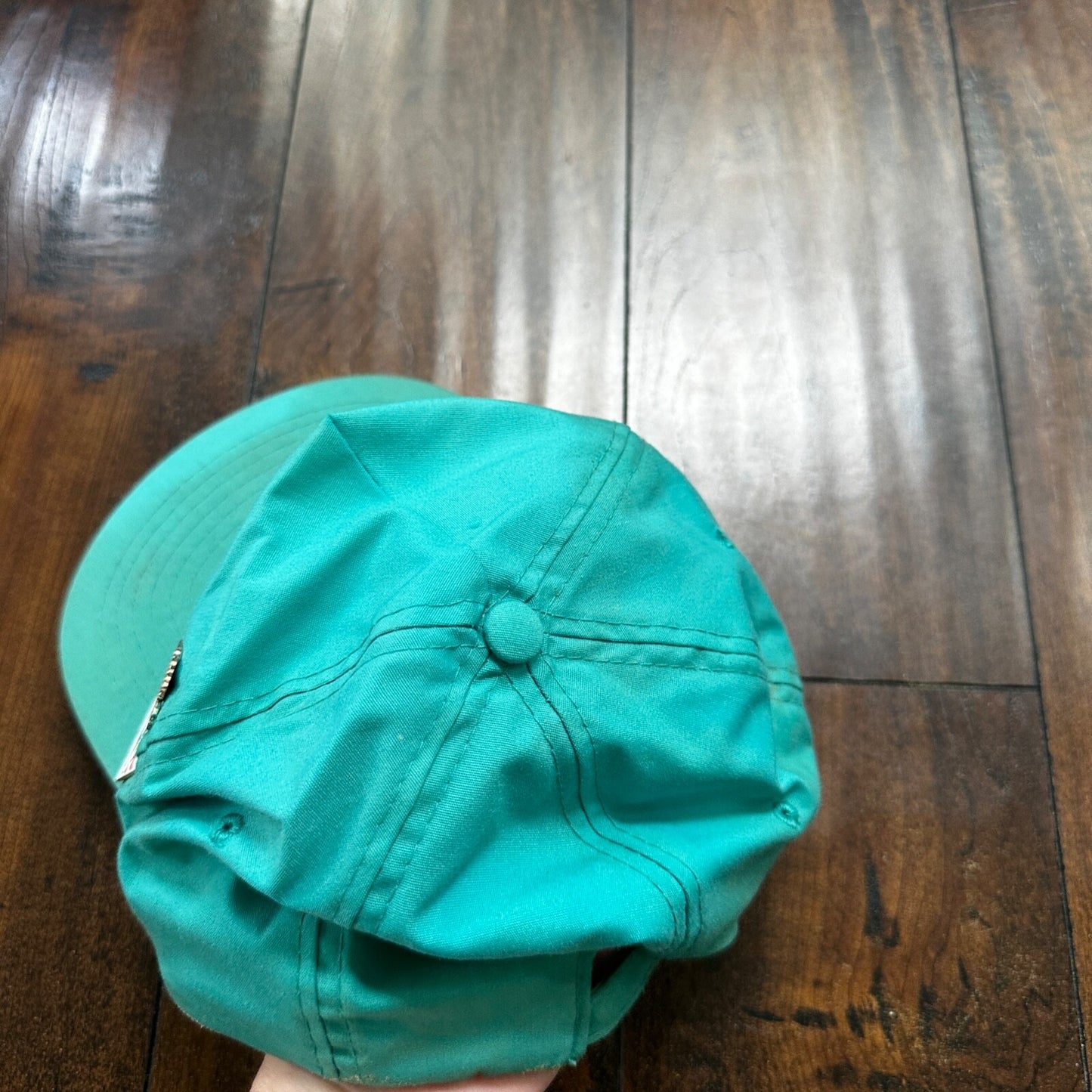 Arizona VTG Hat Cap Snapback Pins Cool Teal 80s Cactus Travel Fun