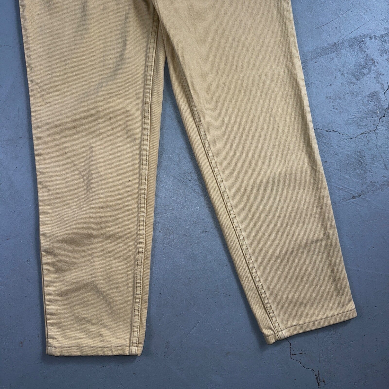 Levis 512 Vintage 90s USA Women Jeans Cream Slim Tapered Leg 7 M 501 Act 25x26