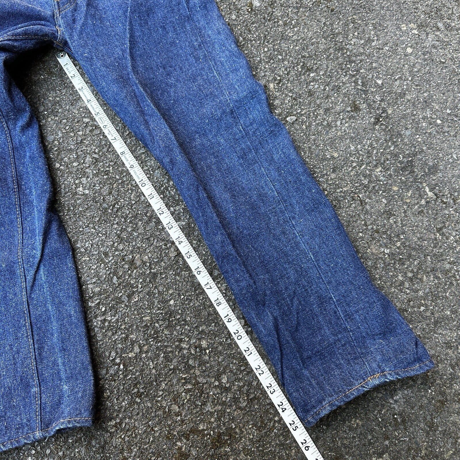 Levis Vintage 70s Redline Single Stitch 501 XX Jeans 66 SS Dark 28x28 Act 26x25