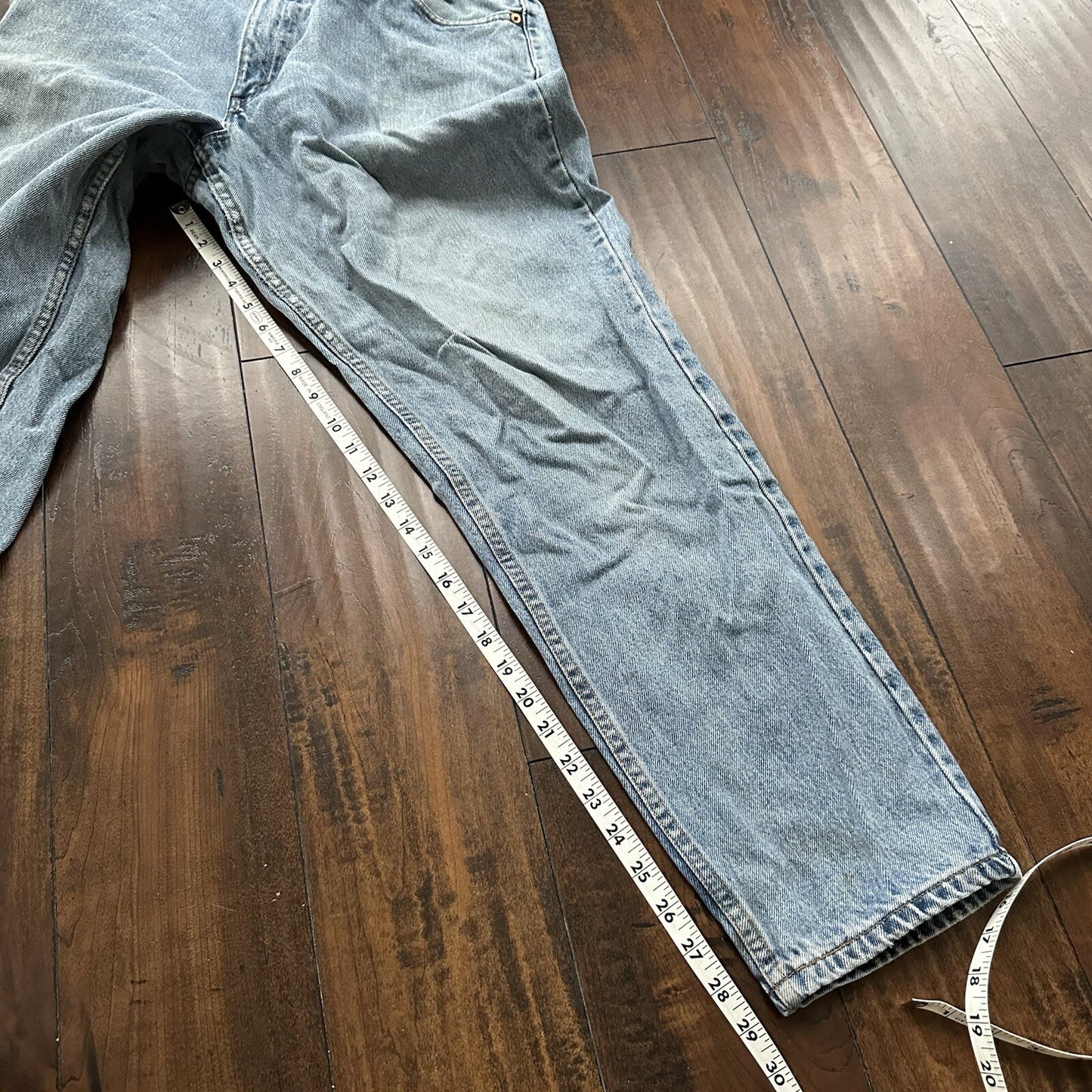 Levis 550 Jeans VTG Womens High Rise Light Wash Relaxed 90s USA 31x29