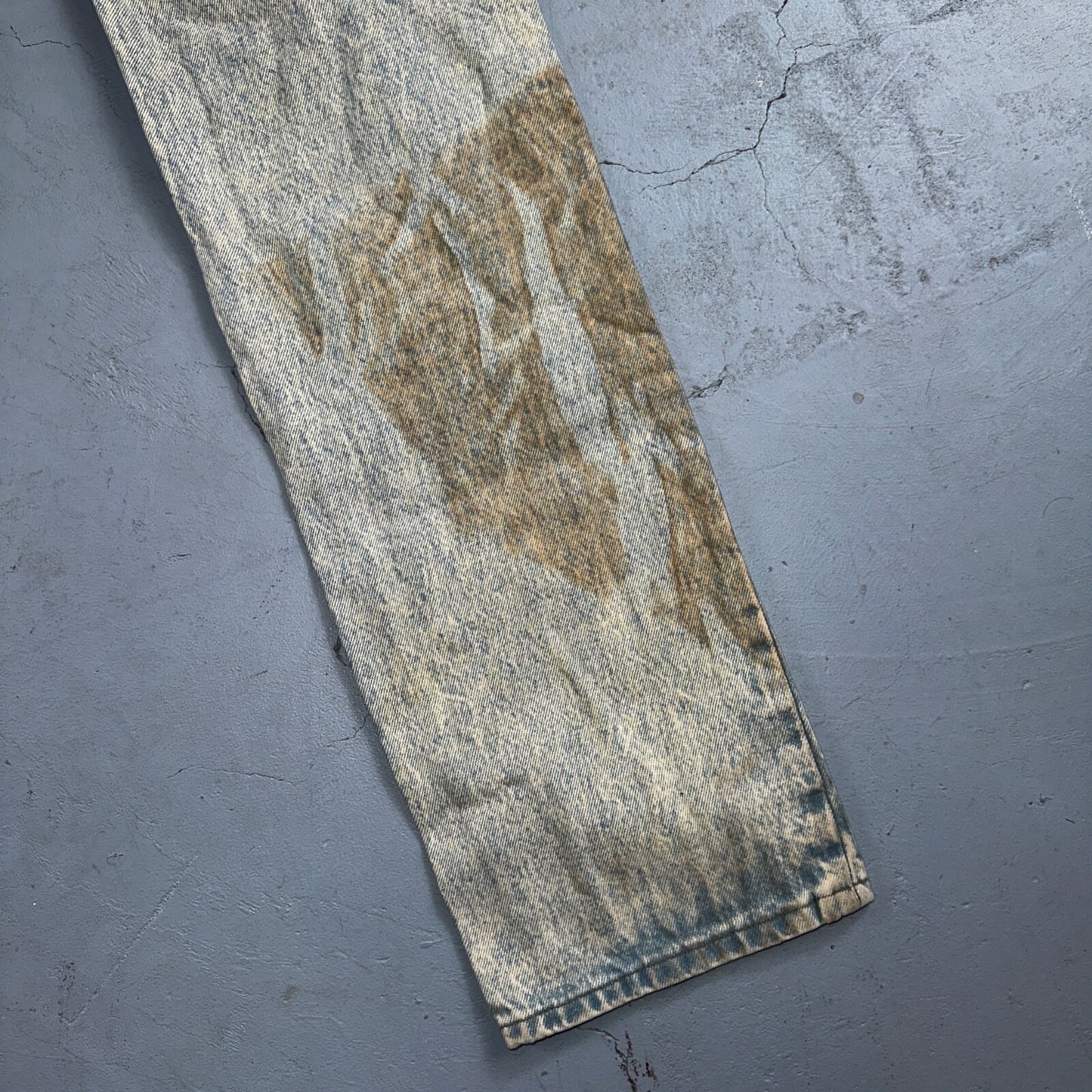 Levis 501 Vintage 90s USA XX Straight Leg Jeans Blue Light Wash 30x34 Act 27x34