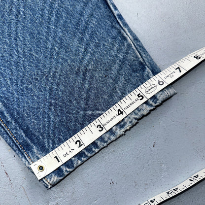 Levis 501 Vintage 80s USA XX Womens Jeans Blue High Rise Tapered 17501 25x27