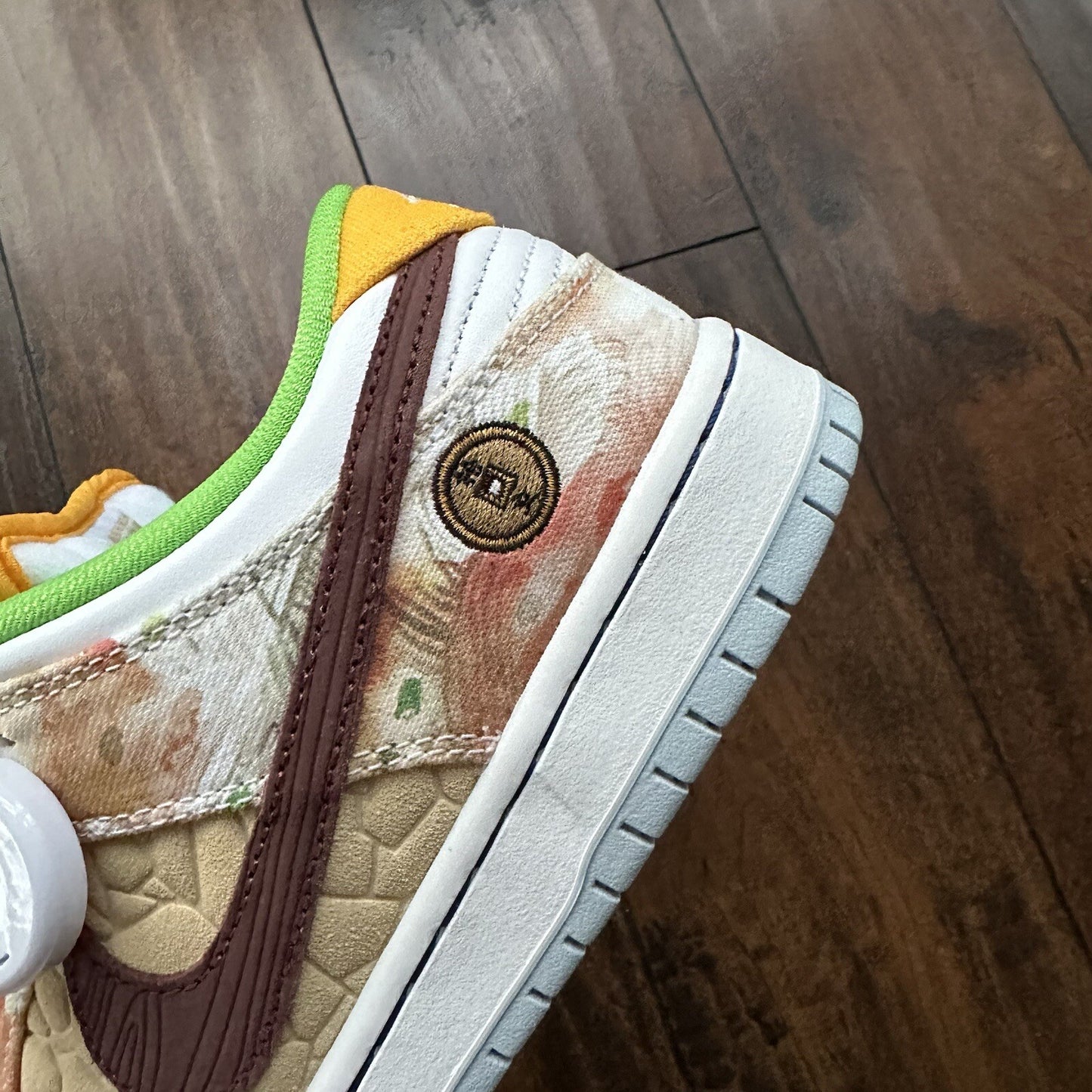 Nike Size 7.5 SB Dunk Low QS Pro Street Hawker - CV1628-800 - Worn Once