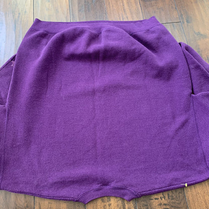 Bald Eagle Hologram Shiny Pearl Vintage 90s Sweatshirt Jumper Purple FOTL USA