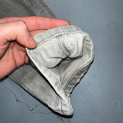 Levis 501 Vintage 90s USA XX Straight Leg Jeans Gray Med Wash 30x36 Act 28x34