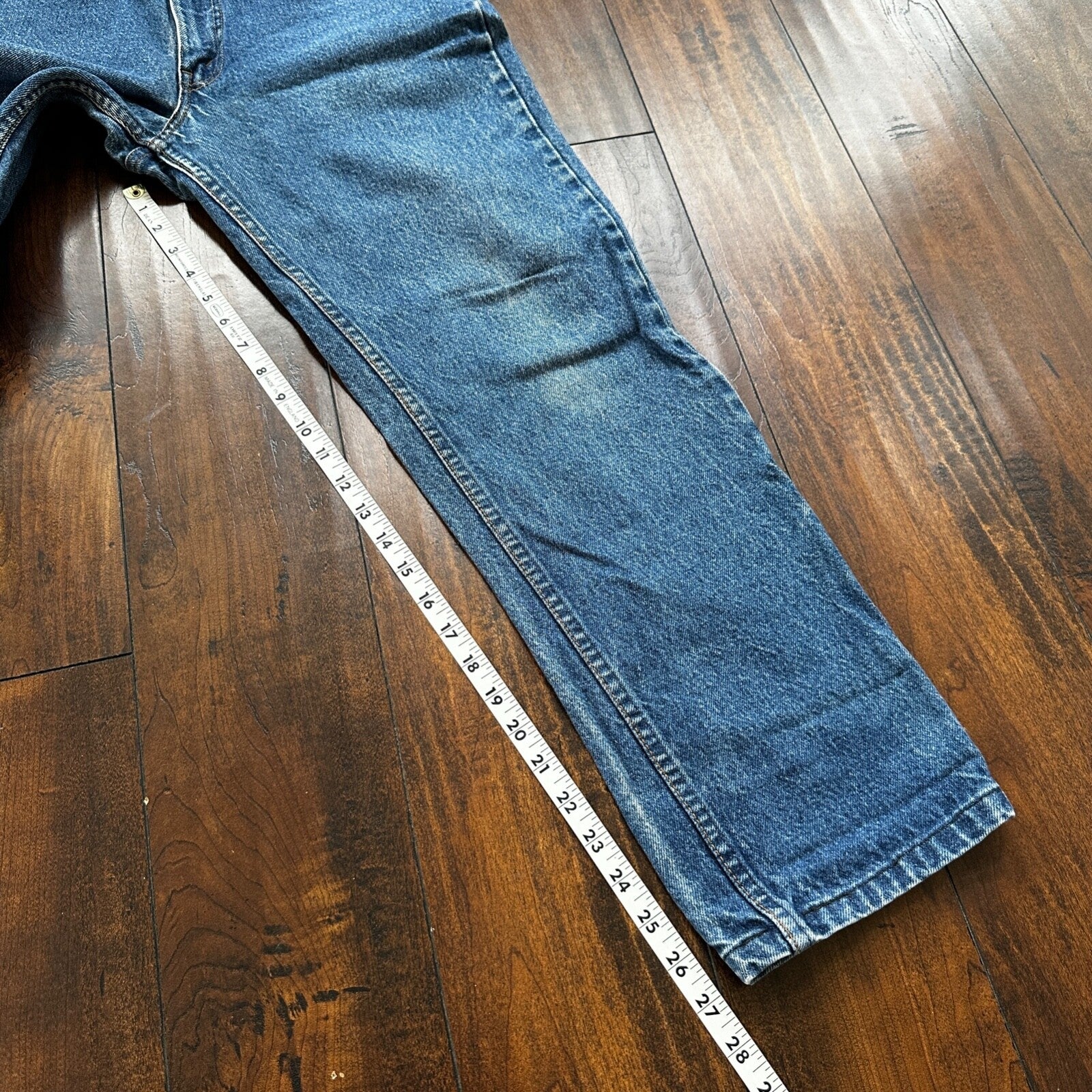 Levis 505 Vintage 90s Straight Leg XX Canada Jeans 33x33 Med Wash 30x27