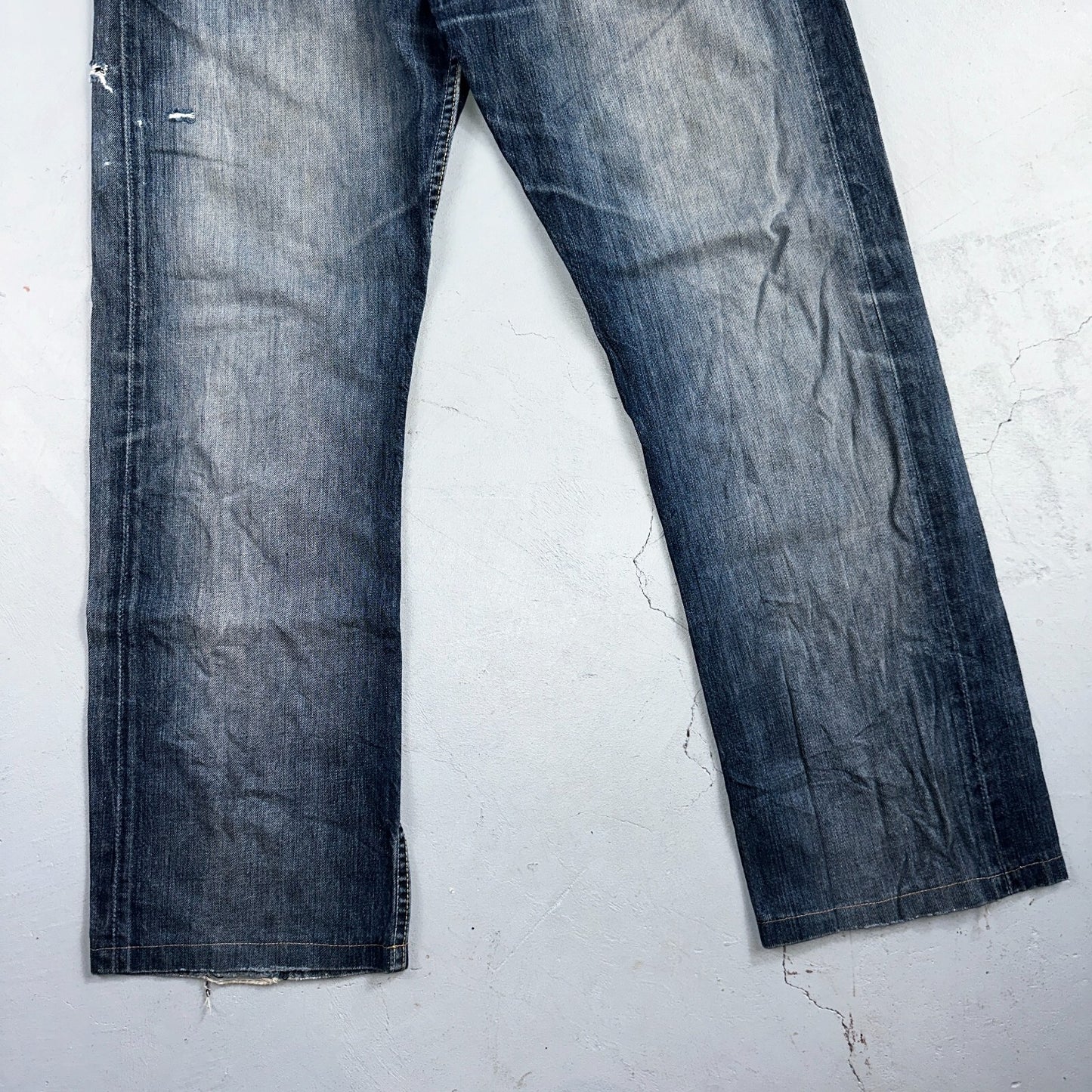 Levis 501 Vintage Y2K XX Straight Leg Jeans Blue Med Wash 34x34 Act 32x30