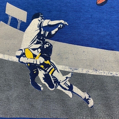 Nike Vintage T Shirt USA Rare Sports Super Bowl Football 80s Sports Geisha Japan