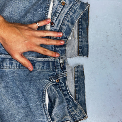 Levis 501 Vintage 80s Redline Selvedge USA XX Jeans Light Wash 32x34 Boot Cut