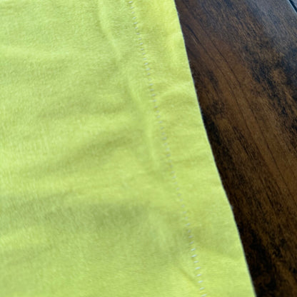 Oregon Silverton Vintage T Shirt Yellow Blank Front Jubilee Sports Hanes 80s