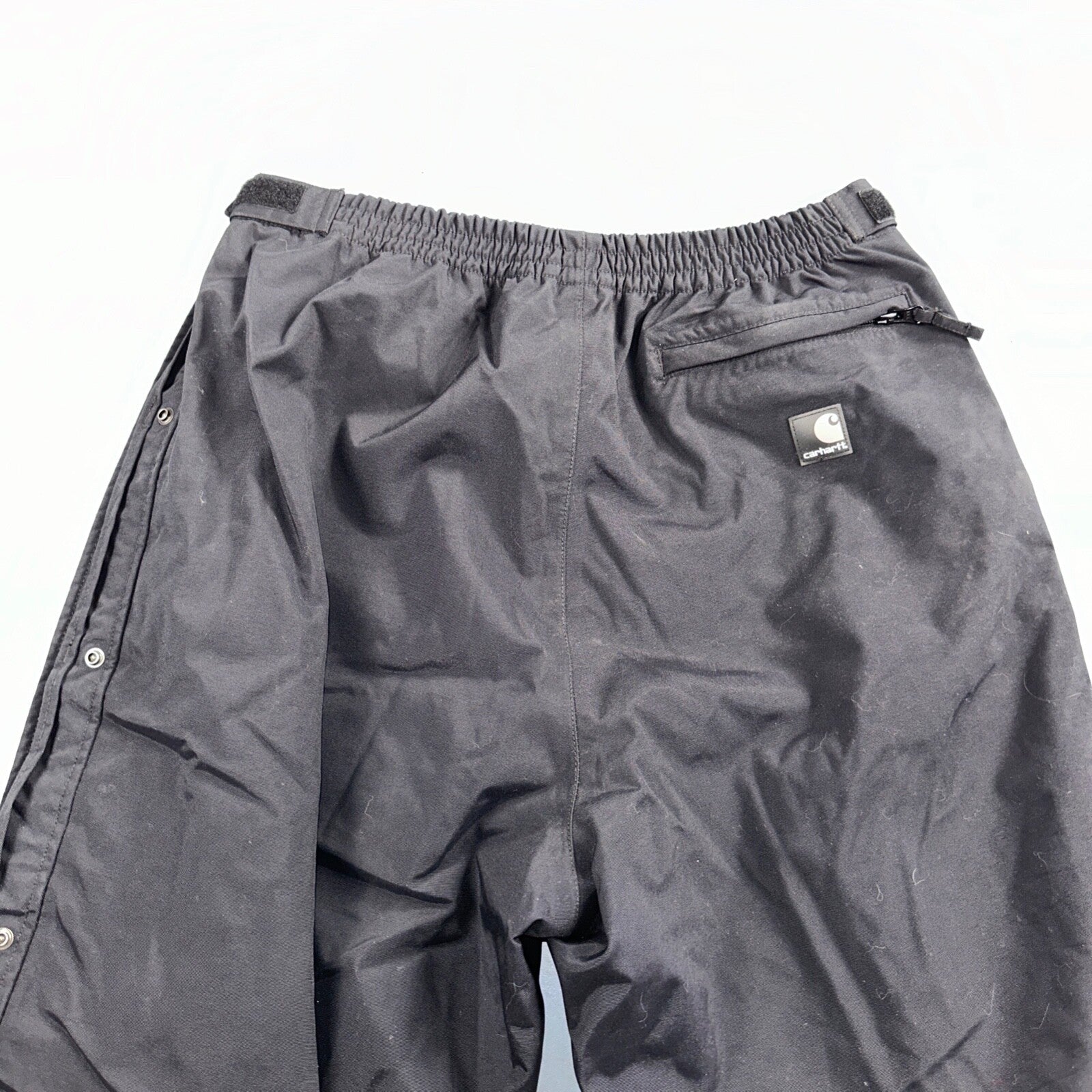 Carhartt Shoreline Storm Defender Pants Men’s XL Waterproof Breathable B216 BLK