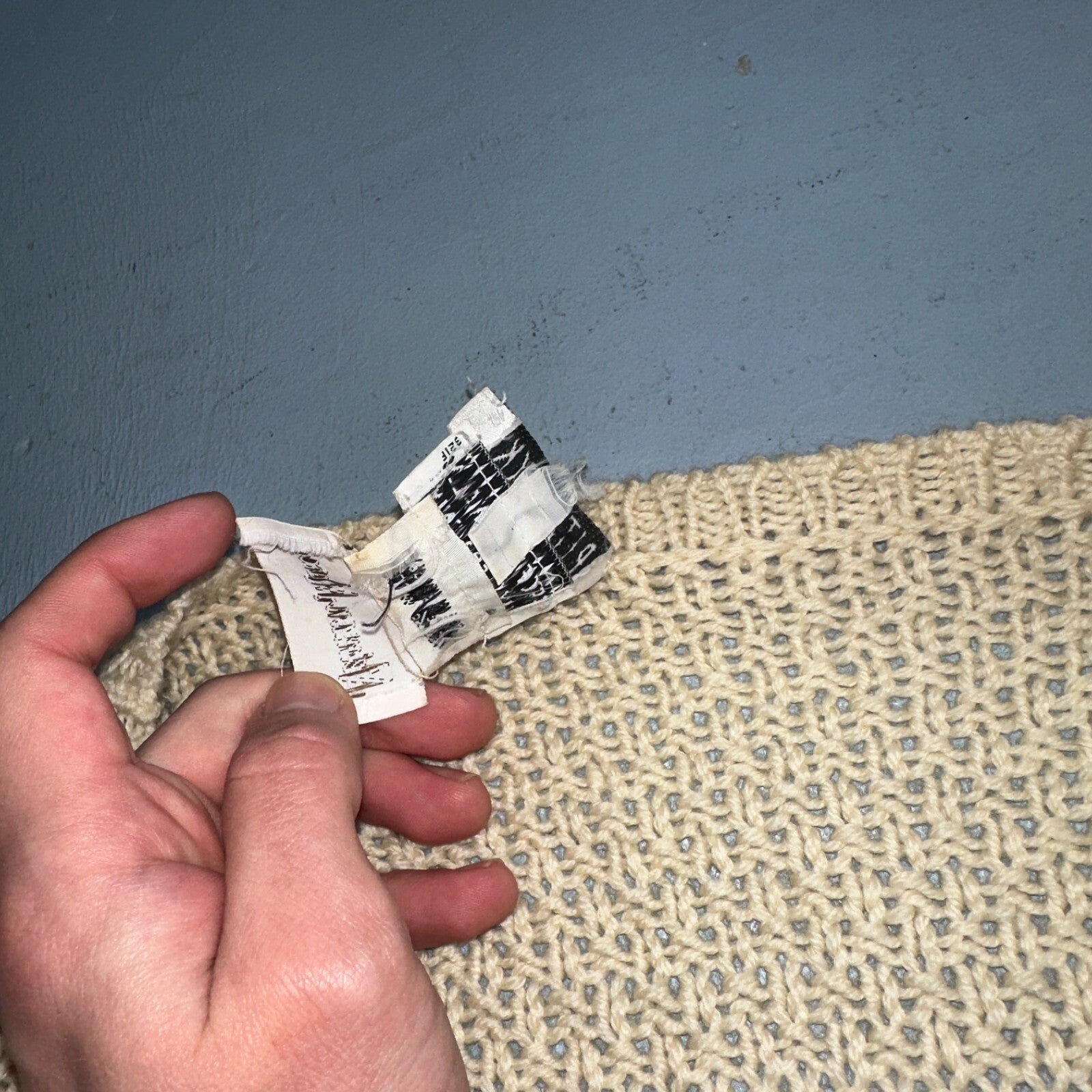 Vintage Oversized Spitalnick Neiman Marcus 100% Wool Cardigan Cable Knit Cozy