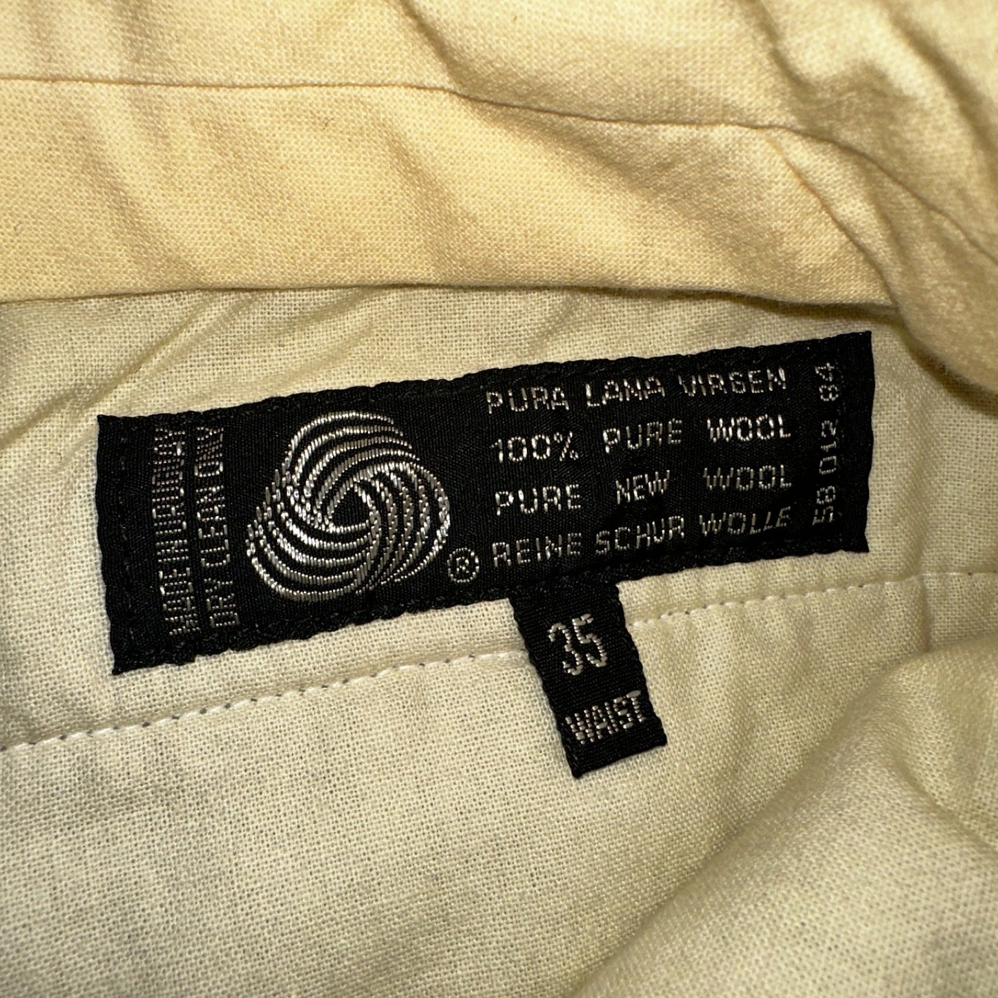 VTG Mens 2 PC Suit 41 Jacket Coat Pants Gray Rockabilly 80s Egon Von Furstenberg