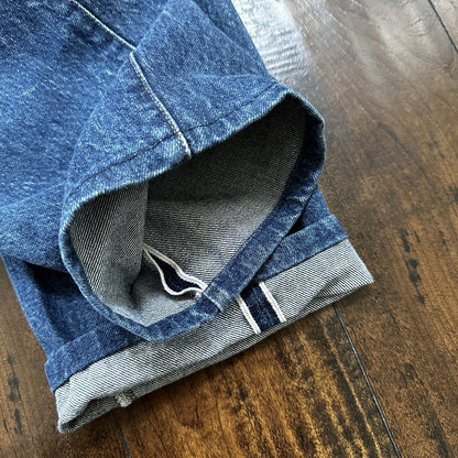 Levis Vintage 80s Redline Selvedge USA 501 XX Jeans 66 70s Dark 28x34 Act 24x25