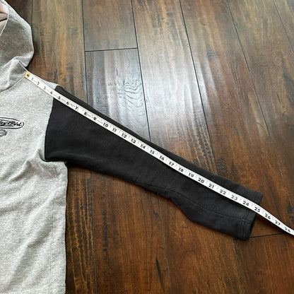 Vtg Harley Davidson Size L Women's Zip Up Hoodie USA 90s Eugene Oregon Bike