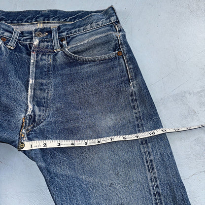 Levis 501 XX Big E Vintage 50s Redline Selvedge USA XX Reworked Jeans 29x29