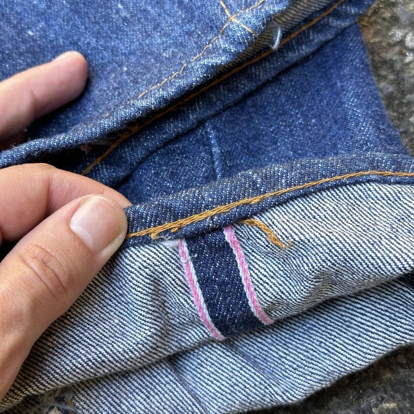 Levis Vintage 70s Redline Single Stitch 501 XX Jeans 66 SS Dark 28x28 Act 26x25