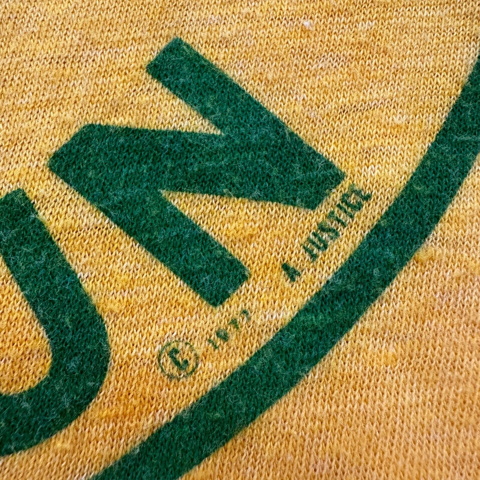 Oregon Ducks UO 1977 Vintage T Shirt Eugene Nike PDX More Fun 70s Rare XL Dance