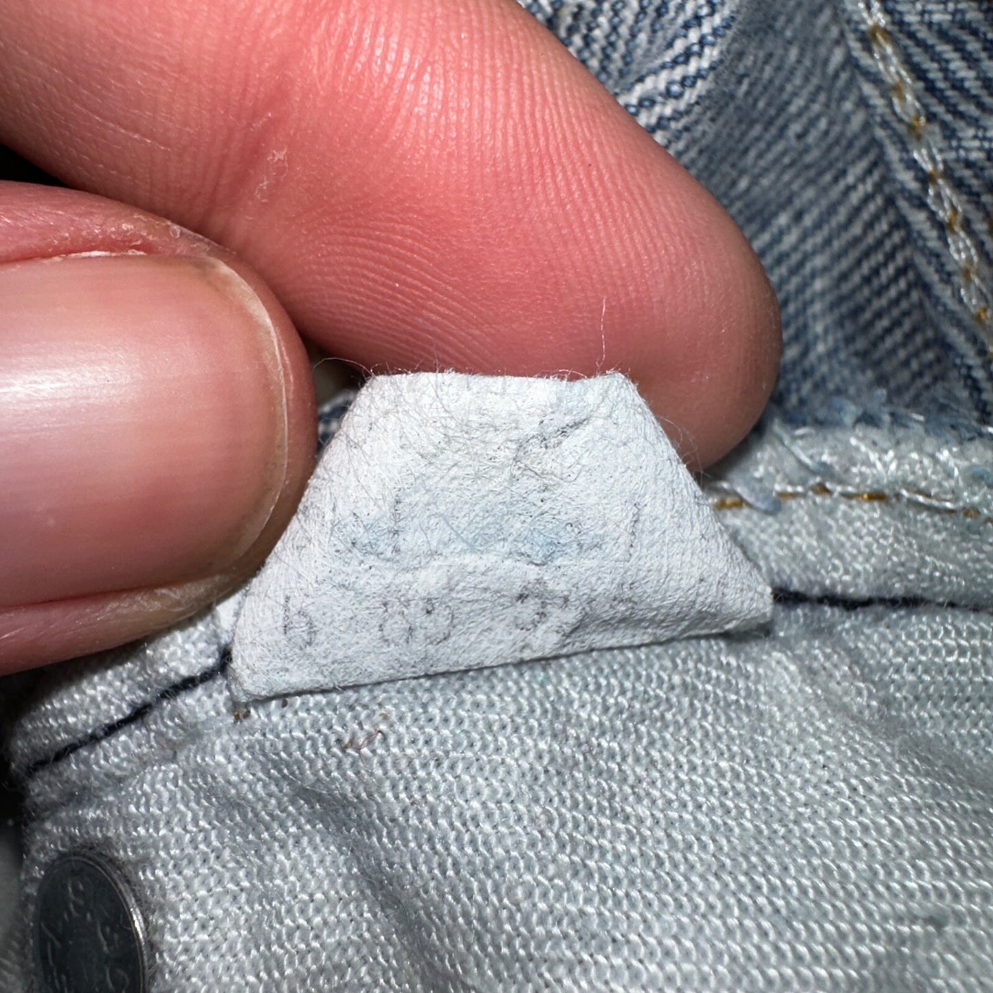 Levis 501 Vintage 80s USA XX Straight Leg Jeans Blue Light Wash Act 31x32