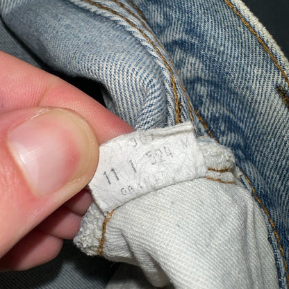 Levis 501 Vintage 80s Redline Selvedge USA XX Jeans Light Wash 1980s Act 30x26