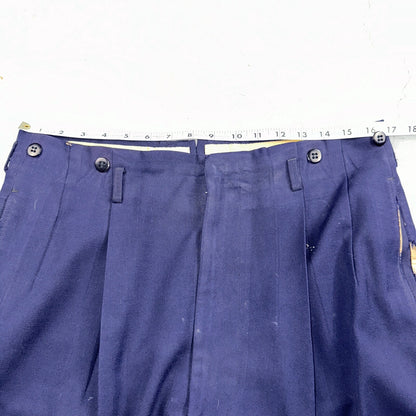 VTG Mens 2 PC Suit 42 Jacket Coat Pants Blue Rockabilly 1950s Thrashed Ripped