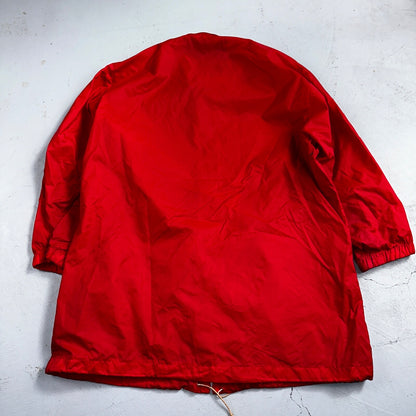 LL BEAN Coach Jacket Large Zip Front Nylon True VTG 1970s Windbreaker Thin