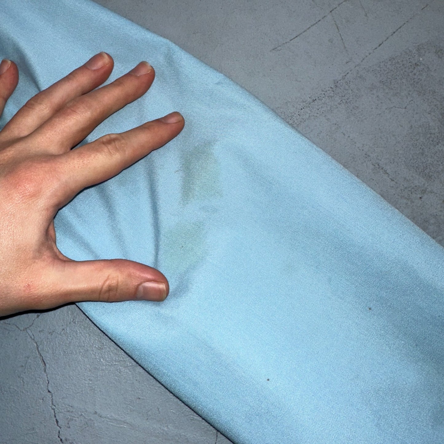 Vintage JC Penneys 70s Derby Jacket Sports USA Baby Blue Talon Bomber Large