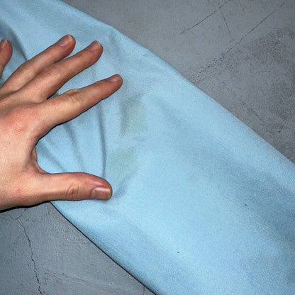 Vintage JC Penneys 70s Derby Jacket Sports USA Baby Blue Talon Bomber Large