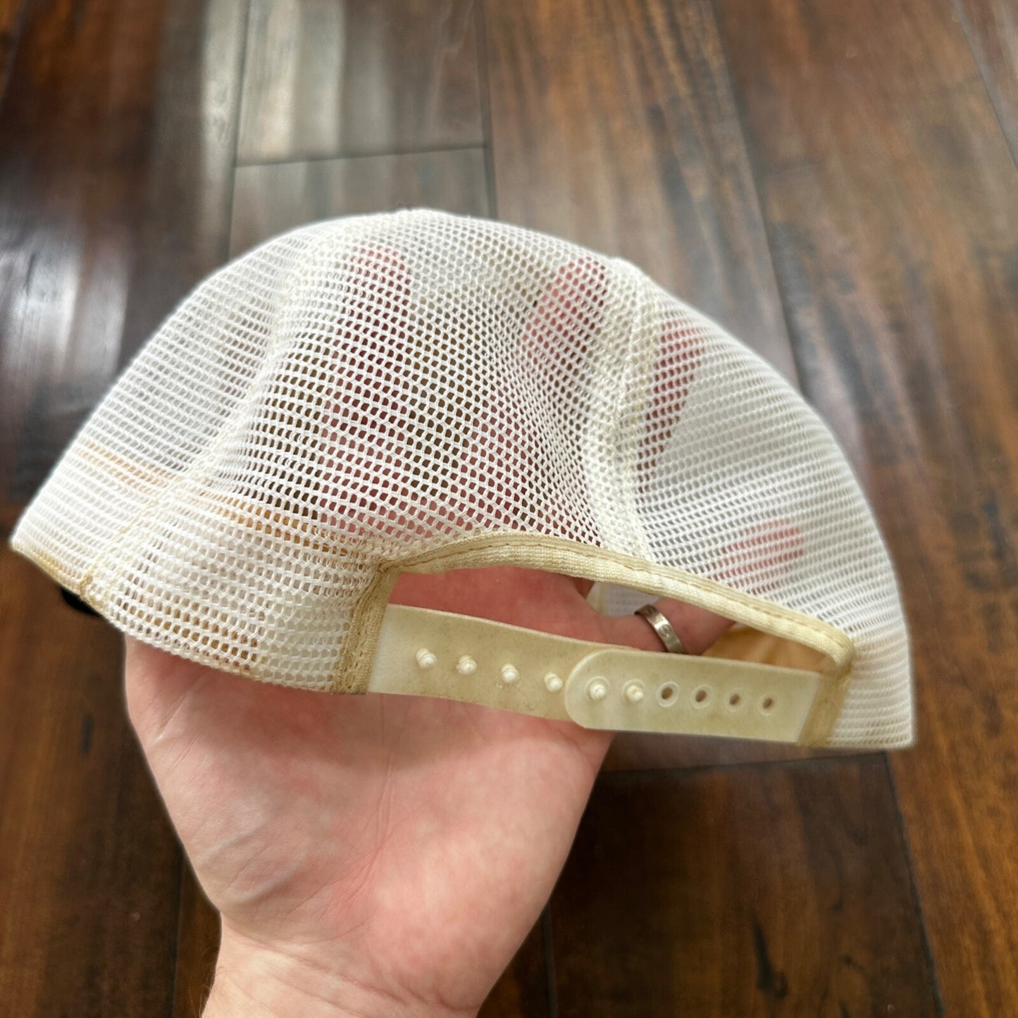 VTG Hat Cap Snapback Rough Terrain CAT Lift Trucker Machine Construction