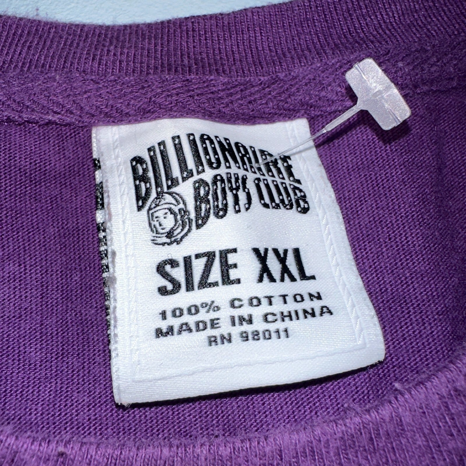 Billionaire Boys Club Purple Astronaut VTG T Shirt BB Bonsai Astro 2XL BBC