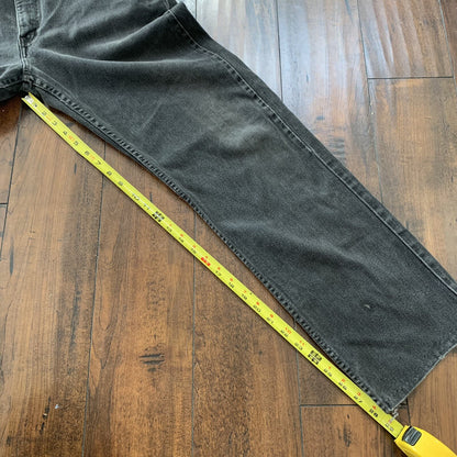 Vintage 90s Levis 505 XX 34x32 501 USA Jeans Black Canada Act 32x28