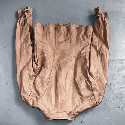 Black Rivet Women's Leather Jacket S Pink Moto Biker Zippered Baddie Biker