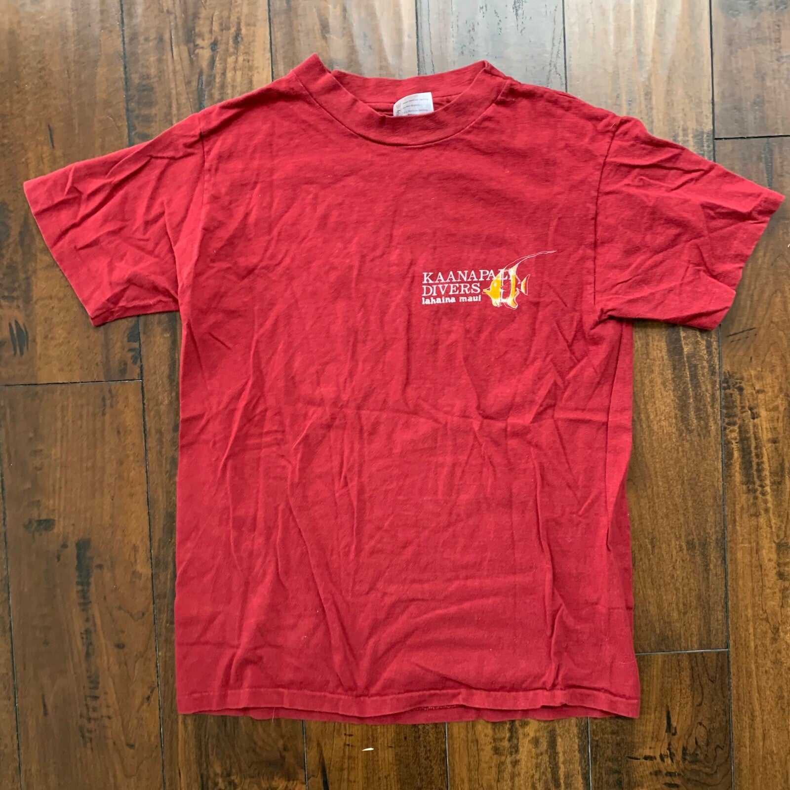 Hawaii Fishes Vintage T Shirt Ocean Love Animas Nemo Finding Cute Art Rap 80s