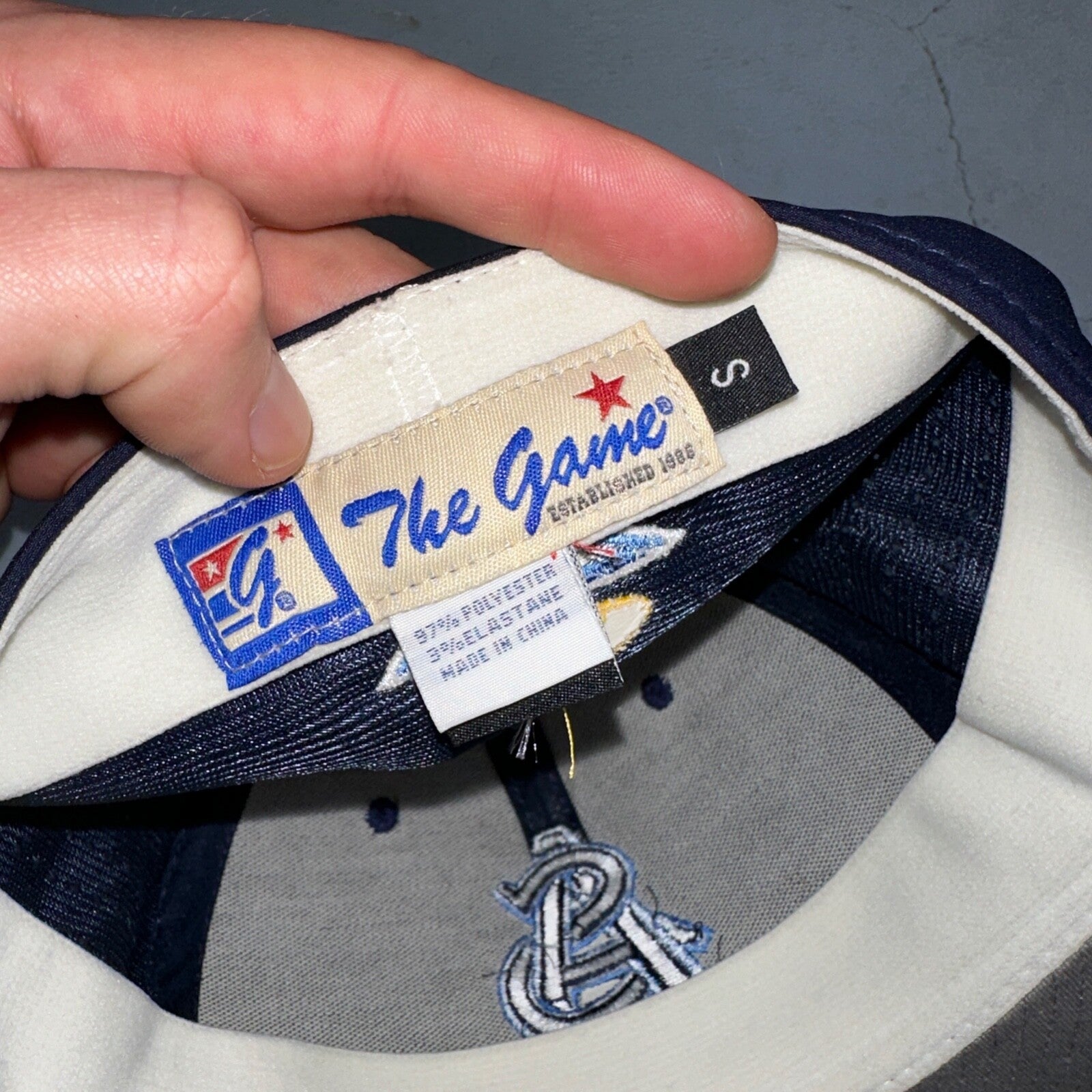 Roxxi Arizona State Sun Devils The Game Vintage Snapback Cap Hat Blue Angel S