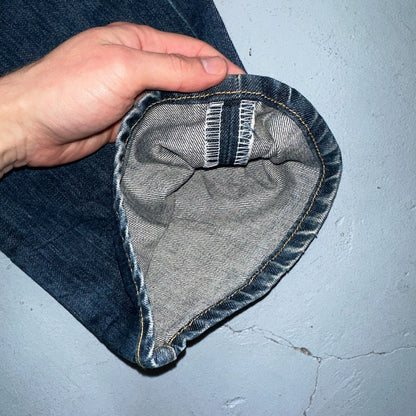 Levis 501 Vintage Y2K XX Straight Leg Jeans Blue Med Wash 38x34 Act 38x33